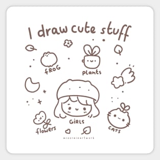 kawaii stuff Magnet